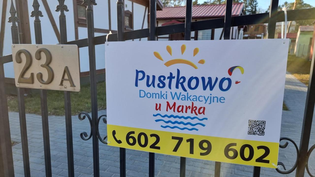 Pustkowo Domki Wakacyjne U Marka Buitenkant foto